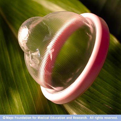 Photo of a menstrual cup