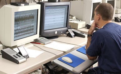 Image of polysomnography equipment