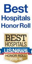 Number 1 hospital in the nation by U.S. News and World Report