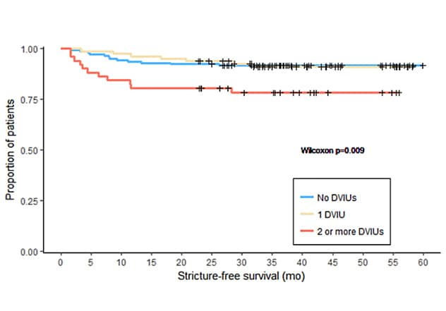 Endoscopic internal urethrotomy (DVIU) and subsequent bulbar urethroplasty stricture-free survival