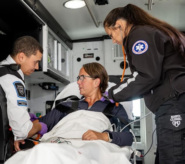 Checking patient vitals