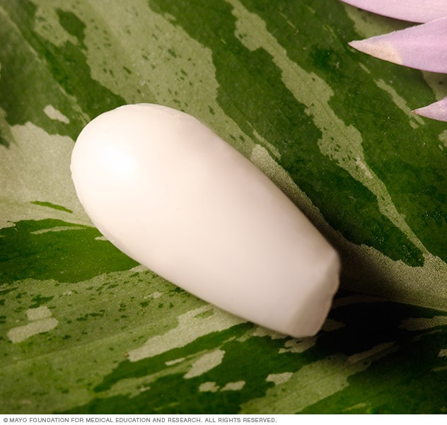 Spermicide Suppository Mayo Clinic