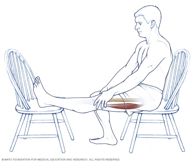 Hamstring stretch - Mayo Clinic