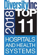 DiversityInc 2017 Top 12 Hospitals and Health Systems logo