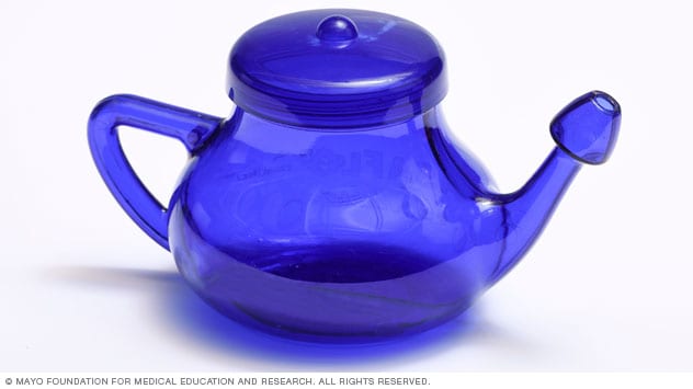 Photograph of a neti pot