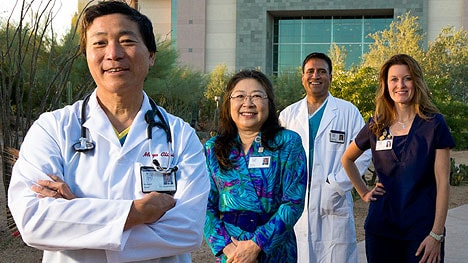 Four Mayo Clinic employees in Arizona