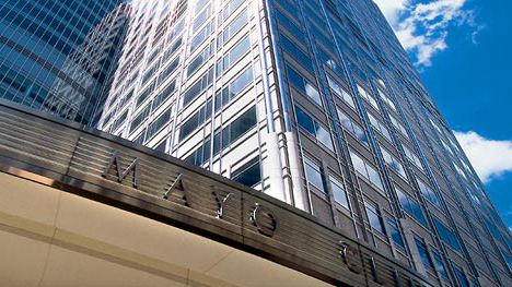 Mayo Clinic's campus in Rochester, Minnesota