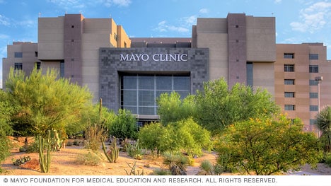 Building at Mayo Clinic, Phoenix/Scottsdale, Arizona