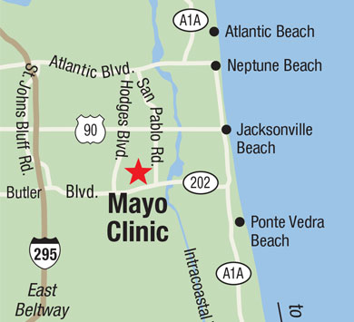 Mayo Clinic Florida Map 2018