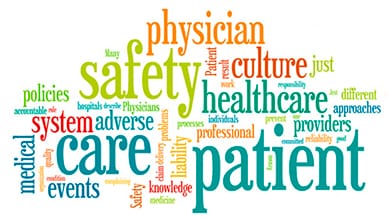 Table of a just culture of safety