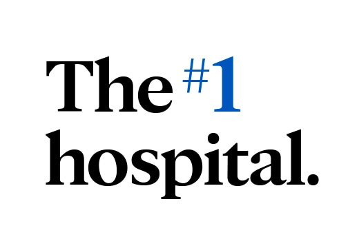 The #1 hospital.