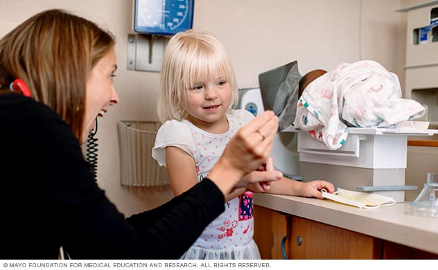 Child life specialists support to children and families during medical experiences.