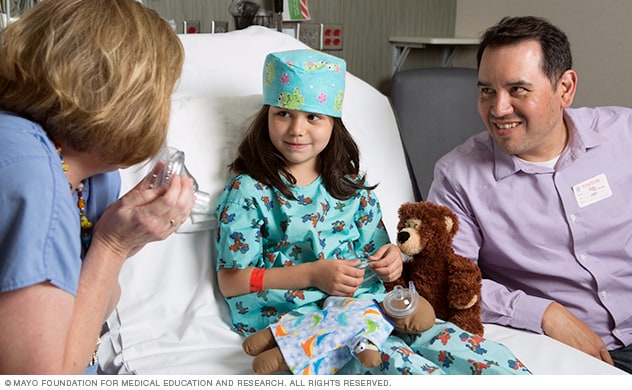 Child life specialists.