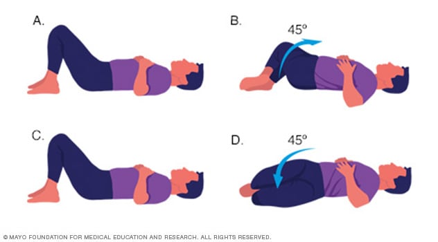 Back exercises in 15 minutes a day - Mayo Clinic