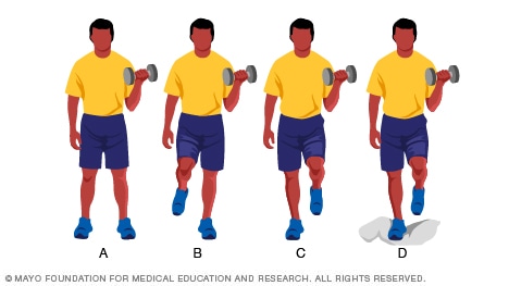 Balance exercises - Mayo Clinic