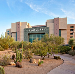 Mayo Clinic at 5777 E. Mayo Blvd., Phoenix, Arizona