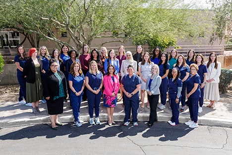 The Women's Health Internal Medicine team at Mayo Clinic in Arizona